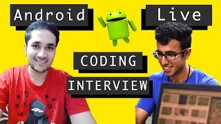 Android Coding Interview with @Singh in USA - Hands On Software Engineering Interview