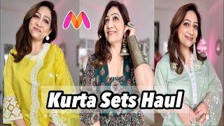 Myntra Best Quality & Design Kurta Sets Special Haul #Thehopestory