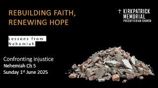 Sunday Morning Worship 1st June