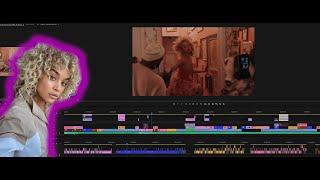 Cutting Jasmine Sanders video - EDITING TIMELAPSE | mbpost.tv