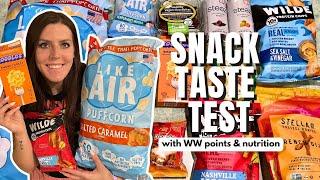 Healthy Snack Review | Trying New Healthy Snacks | WW (WeightWatchers) Points/Calories/Macros