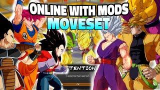 Playing with DLC Mods Moveset Online in DBFZ!