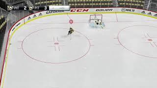 Fake clapbomb into the backhand.