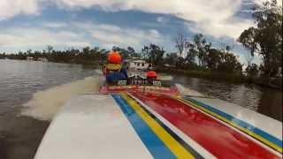 Top Gun - 2012 Mildura 100 Dash 4 Cash - Water Ski Racing