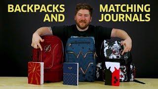 BIOWORLD UNBOXED - Backpacks and Matching Journals