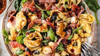 Taste the Flavors of Tuscany with this Delectable Tortellini Salad Recipe