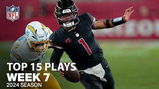 Top 15 Plays From Week 7 | NFL 2024 Season