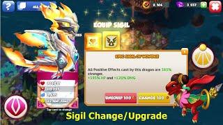 Ancient Oyar and Divine Nezha Sigil upgrade-Dragon Mania Legends |  DML