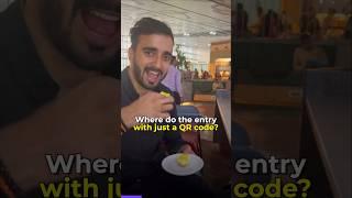 Best Airport Hack | Free Food without any Card  #airport #vlogging