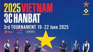 Trực tiếp Bida  3| QUỐC VINH (Bida Quốc Vinh) - VĂN TÂM (Tiger) | GIẢI BILLIARDS 3 BĂNG HANBAT LẦN 3