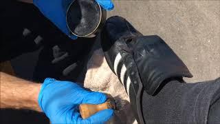 The time machine shoe shine for Adidas sneakers