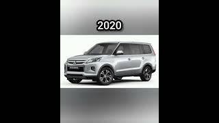 The  Evolution of Mitsubishi Adventure (1997~2023) #shorts #adventure #evolution #youtubeshorts