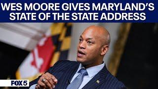 Maryland Governor Wes Moore delivers "State of the State Address"