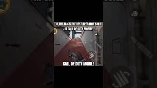 Here's why the  tak-5 is the best operator skill in call of duty mobile