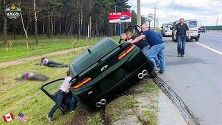 215 Crazy Moments Car Crash Moments! Idiots in Cars Get Instant Karma – You Won’t Believe It’s Real!