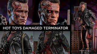 Hot Toys Battle damage Terminator