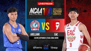 Arellano vs EAC (Men’s Basketball) | NCAA Season 100 - Replay