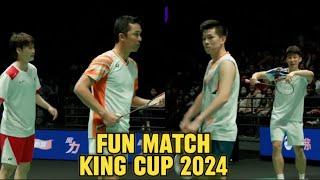 FUN MATCH | Taufik Hidayat/Chen Yu Fei VS Kunlavut Vitidsarn/Loh Kean Yew | King Cup 2024