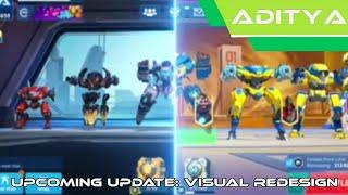 Upcoming Update "Visual Redesign" • Mastered YT Aditya | Mech Arena