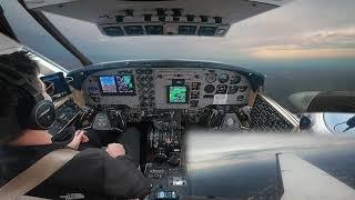 Short Flight to Knoxville in the King Air.