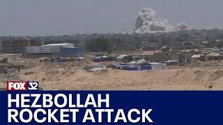 Israel at War: Hezbollah rocket attack