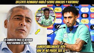 ¡Vaya que polémica MIRA LO QUE DIJO ROMARIO SOBRE VINI JR Y RAFINHA