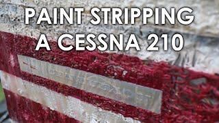 Paint Stripping Aircraft - Cessna 210 - Update # 4