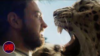 Surviving A Leopard Fight! | Kraven the Hunter (2024) | Now Scaring