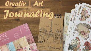 Creativ | Art Journaling mit Tedi Blöcken und Stickern