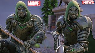 Fortnite DOOM Skin GAMEPLAY! (Marvel C5 S4 Battle Pass Outfit)