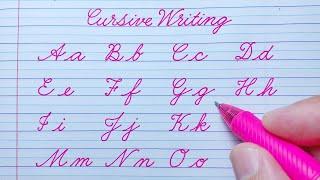 Cursive writing a to z | Cursive abcd | Cursive letters abcd | Cursive handwriting practice abcd abc