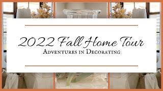 *NEW* 2022 FALL HOME TOUR | FALL EVENING HOME TOUR | FALL DECORATING | INTERIOR STYLING