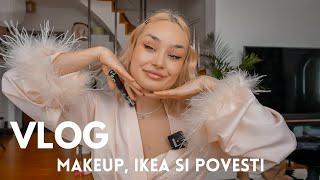 VLOG |  Makeup nou, GRWM, povesti si Ikea |