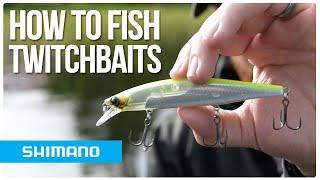 How to fish twitchbaits - Fishing tutorial by Adam Jones