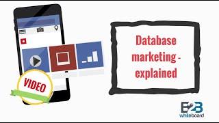 Database marketing - explained