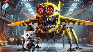 MINION.EXE | Save The Kitten From Turning Into A Monster Plane️ |  #transformation