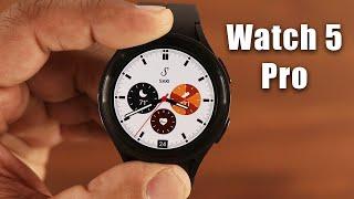 Samsung Galaxy Watch 5 Pro - Unboxing, Setup, Features and Review