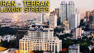 TEHRAN 2022: Driving Tour in Luxury Streets