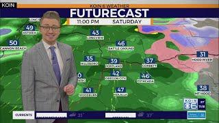 Rain and warmer weather returns to Portland this weekend