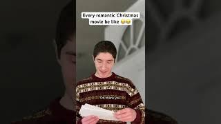 Every romantic Christmas movie be like #shorts #funny #comedy