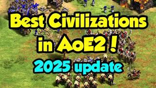 Best Civilizations in AoE2! (2025 update)