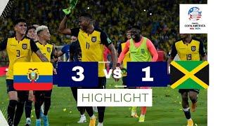 #ecuador 3 - 1 #jamaica  | copa américa usa 2024 #resumen 