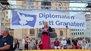 Susanne Dagen – Montagsdemo Dresden 12.08.2024