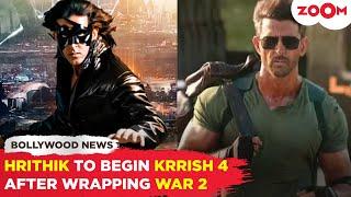 Hrithik Roshan to KICKSTART Krrish 4 shooting in summer 2025 after WRAPPING War 2 with Jr NTR