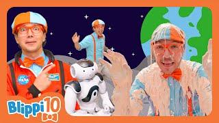 Learn about space and Science with Blippi ! | 10 year Anniversary Special | Blippi Top 10 Moments