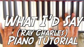 What'd I say (Ray Charles) - Tuto piano fun de Rhythm 'n' Blues / Soul