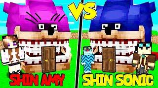 CASA SHIN SONIC CONTRO CASA SHIN AMY SU MINECRAFT!!