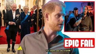 BOO! Harry’s Tattoo Disaster EPIC FAIL to Upstage King Charles’ Diplomatic Corps Reception