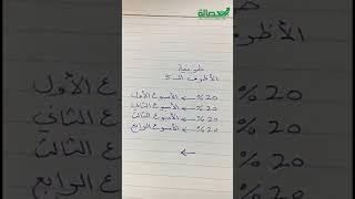 طريقة الأظرف الخمسة لتوزيع الدخل الشهري