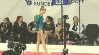 Maisie METHUEN Vault SILVER - 2016 Apparatus Finals - Vault 1